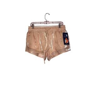 NWT Marika light pink shiny athletic shorts size medium